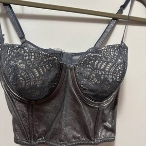 Victoria’s Secret Dream Angels Longline 34C Bustier underwire Bra side boning